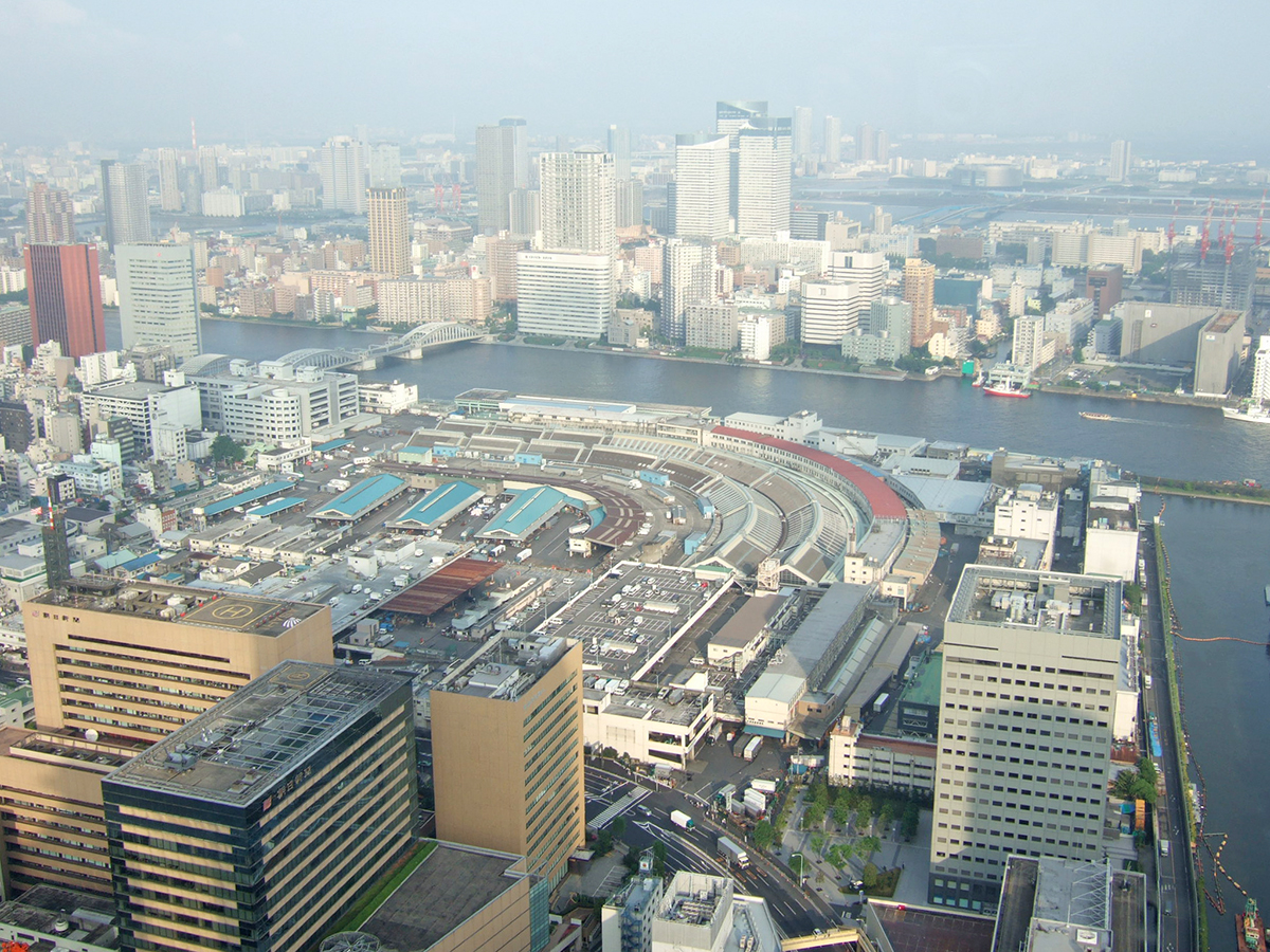 かつての築地市場