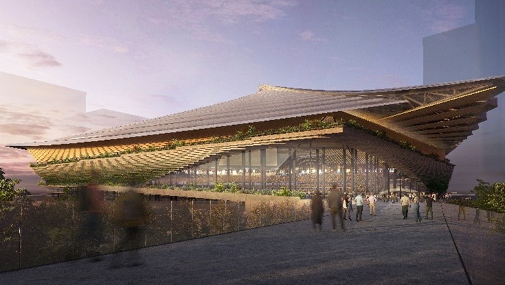 築地再開発、大規模集客・交流機能