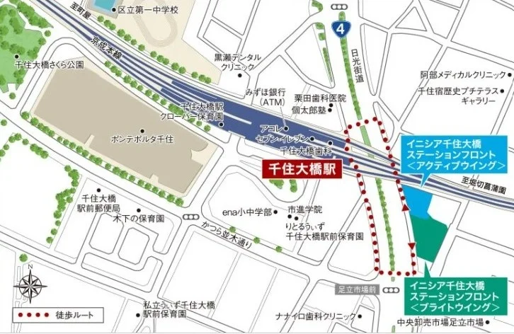 コスモスイニシアが提案する「最高の休日」｜千住大橋駅近レジデンス『イニシア千住大橋ステーションフロント』の販売詳細