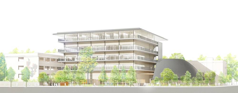 多摩美術大学 上野毛キャンパス新棟が竣工！内藤廣設計の講堂「オクルスホール」の全貌